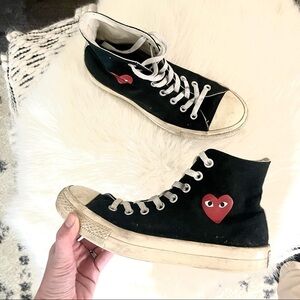 COMME des Garçons Play Chuck Taylor Size